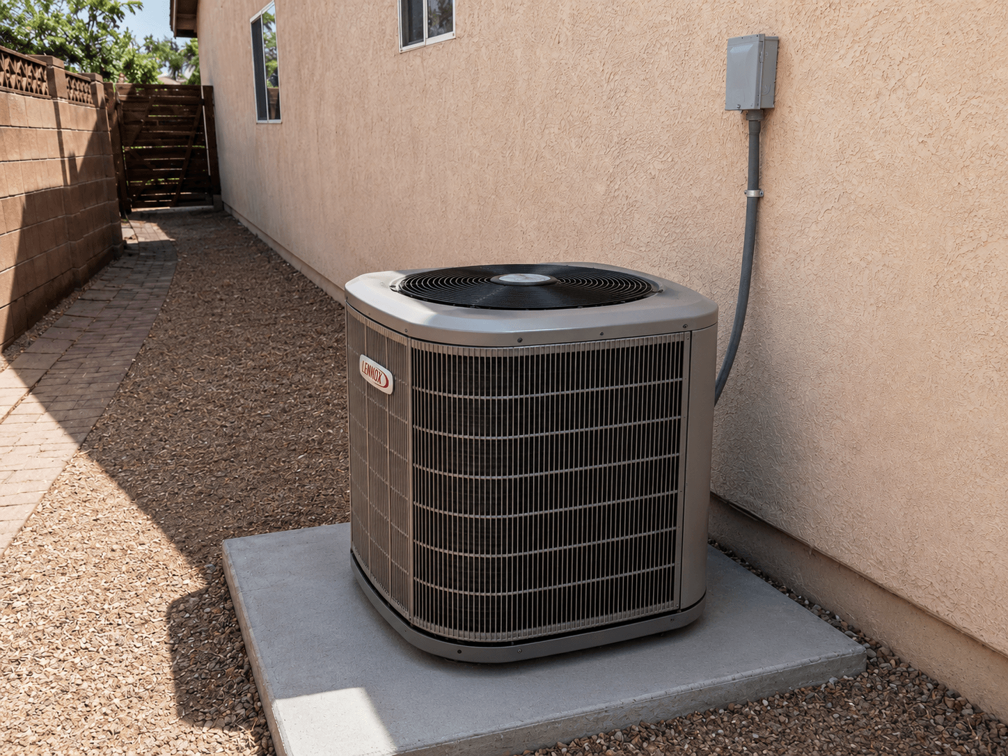 After - AC system replacement — Central Valley